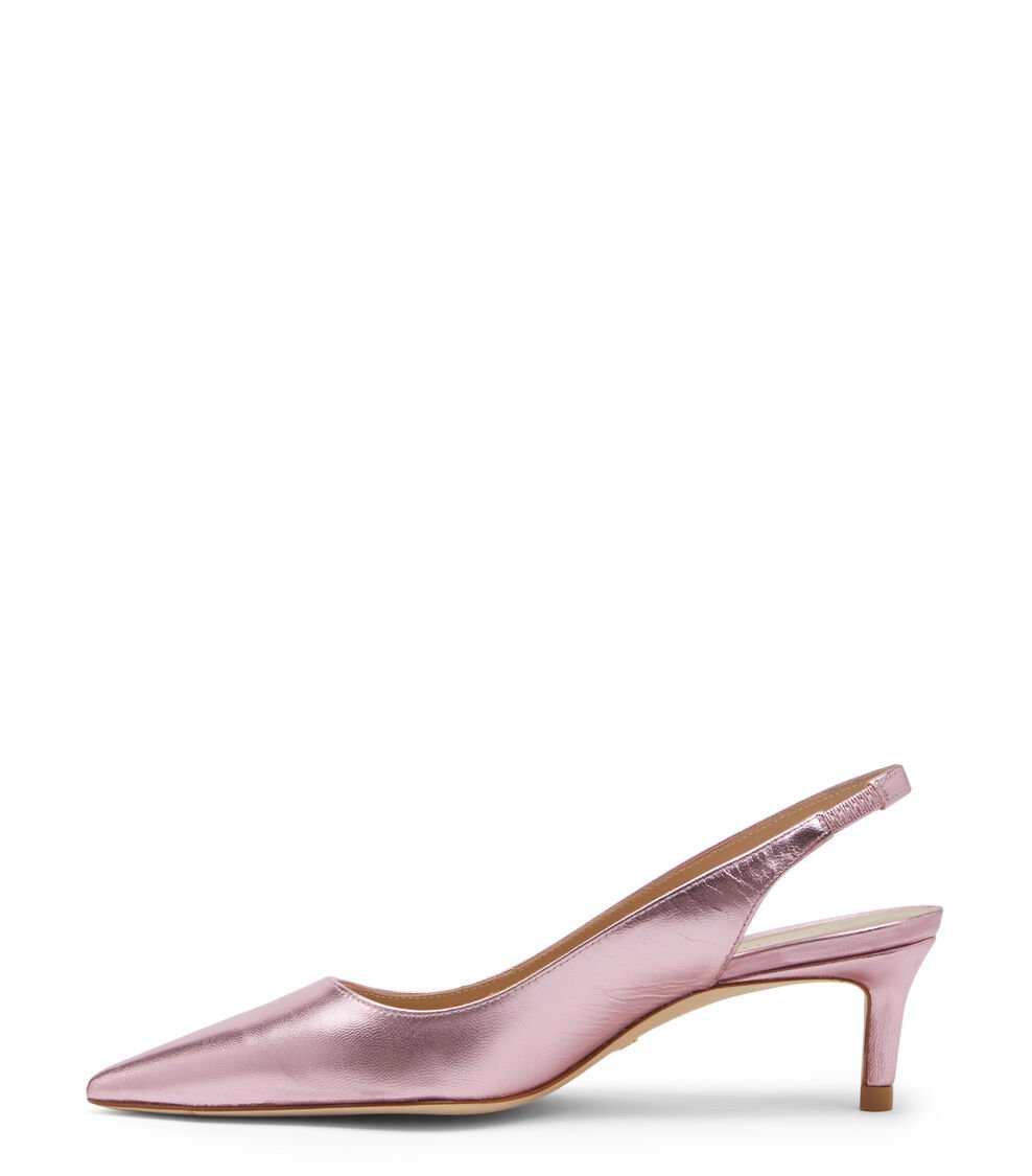 Stuart Weitzman STUART 50 SLINGBACK PUMP En ALGODÓN DE AZÚCAR De Mujer | Stuart Weitzman®