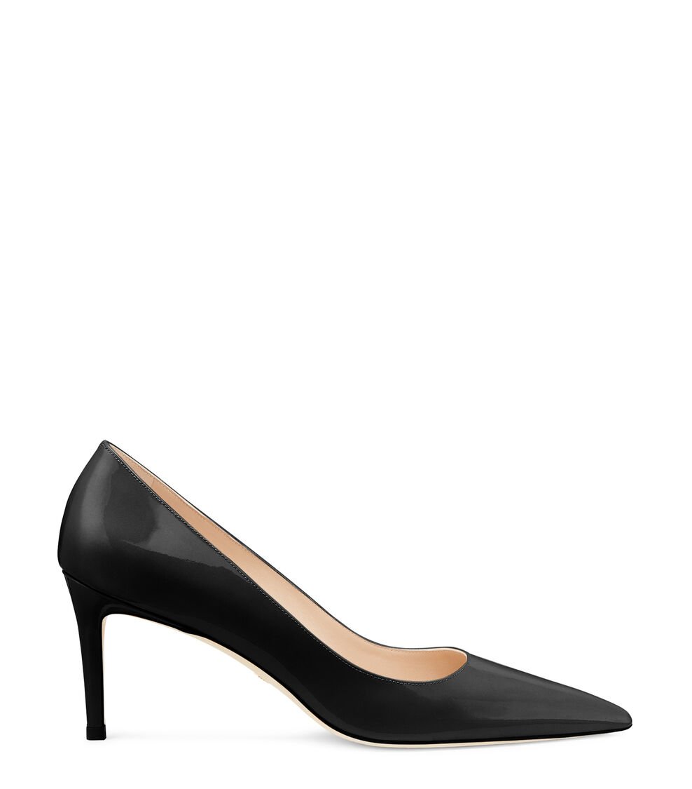 Stuart Weitzman STUART 75 PUMP en NEGRO de Mujer | Stuart Weitzman®