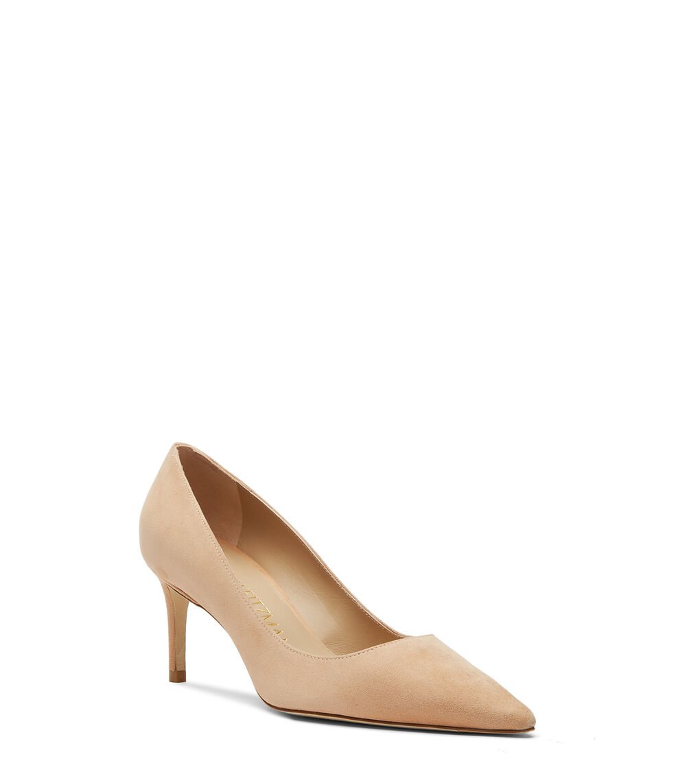 Stuart Weitzman STUART 75 PUMP En ROJIZO De Mujer | Stuart Weitzman®