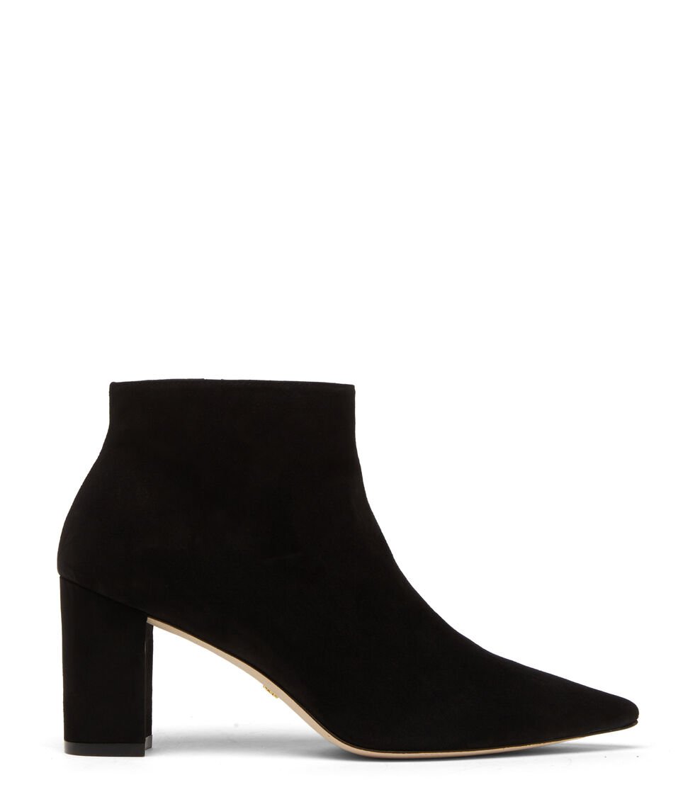 Stuart Weitzman STUART 75 ZIP BOOTIE en NEGRO de Mujer | Stuart Weitzman®