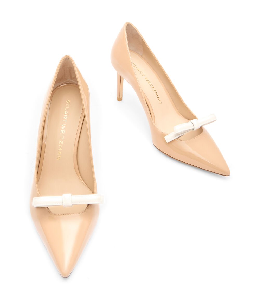 Stuart Weitzman STUART FELICITY 85 PUMP En ADOBE/CREAM De Mujer | Stuart Weitzman®