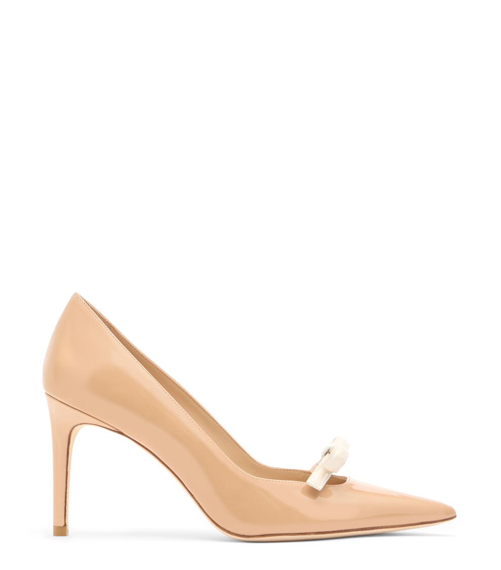 Stuart Weitzman STUART FELICITY 85 PUMP en ADOBE/CREAM de Mujer | Stuart Weitzman®