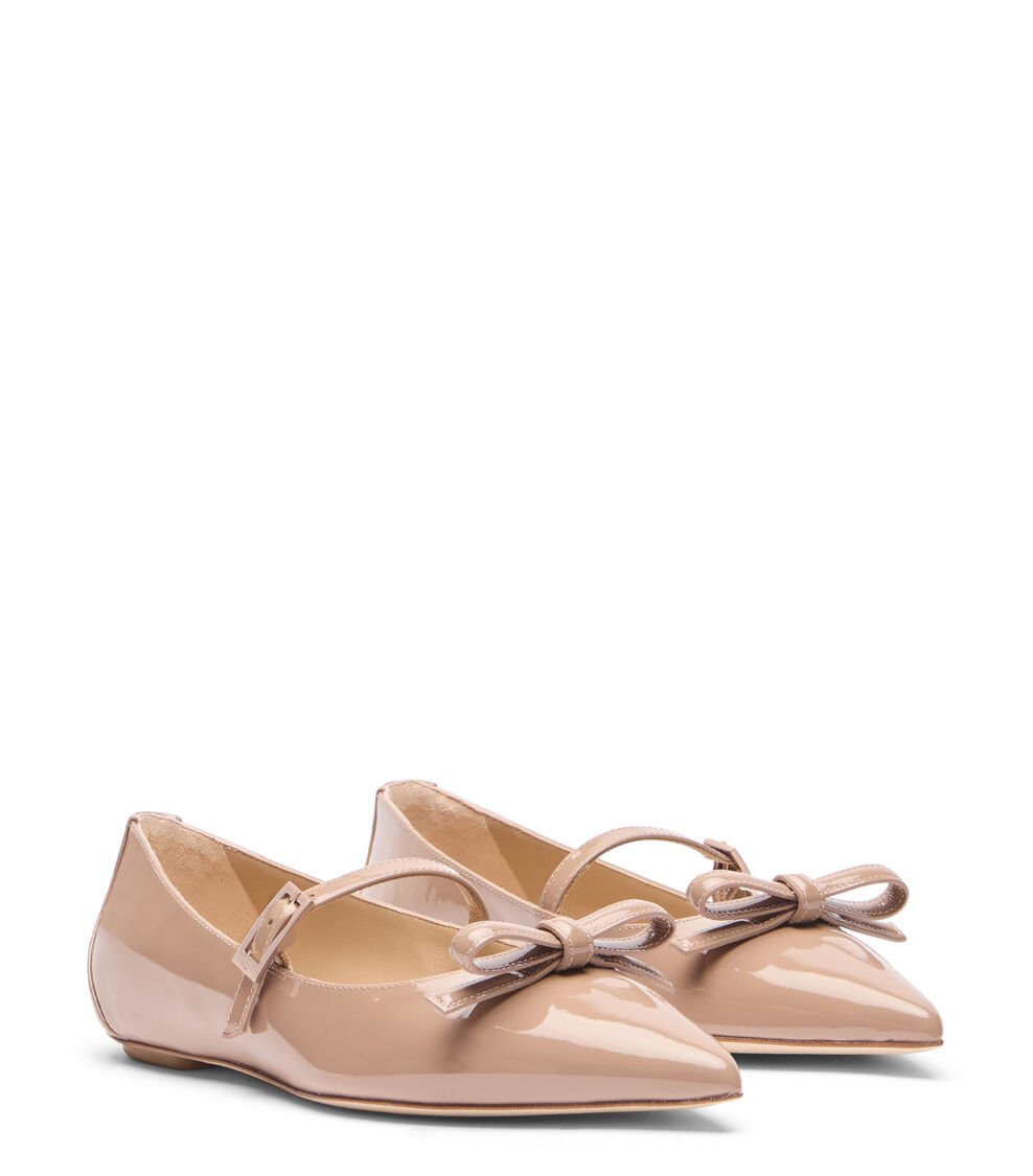 Stuart Weitzman STUART FELICITY MARY JANE FLAT En GAMUZA De Mujer | Stuart Weitzman®