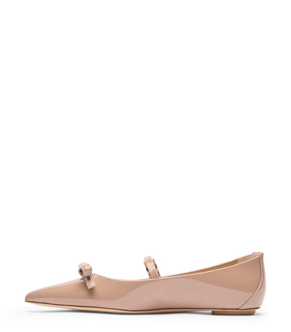 Stuart Weitzman STUART FELICITY MARY JANE FLAT En GAMUZA De Mujer | Stuart Weitzman®