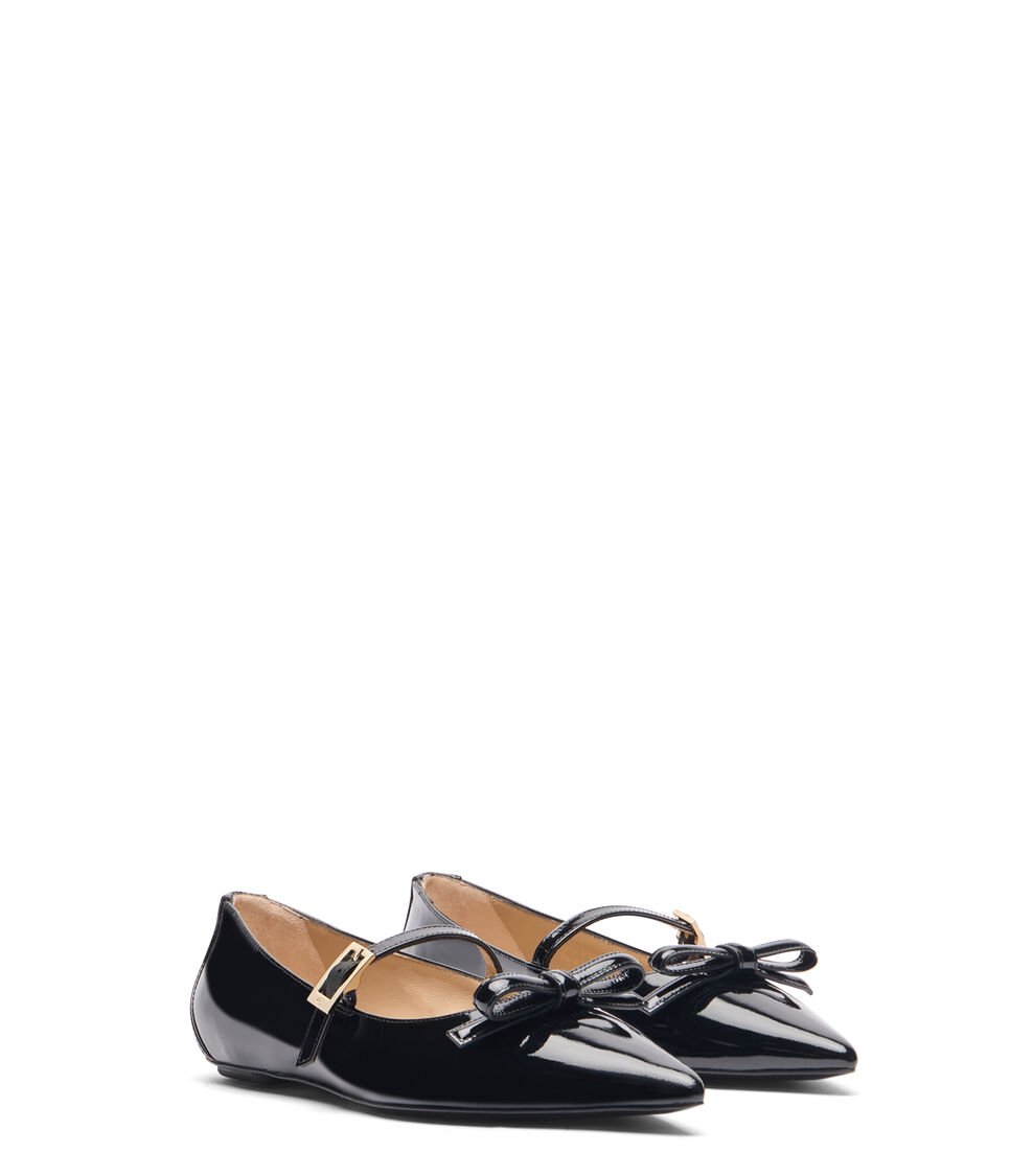 Stuart Weitzman STUART FELICITY MARY JANE FLAT En NEGRO De Mujer | Stuart Weitzman®