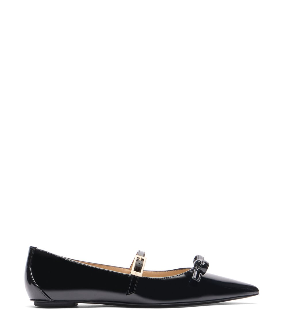 Stuart Weitzman STUART FELICITY MARY JANE FLAT en NEGRO de Mujer | Stuart Weitzman®
