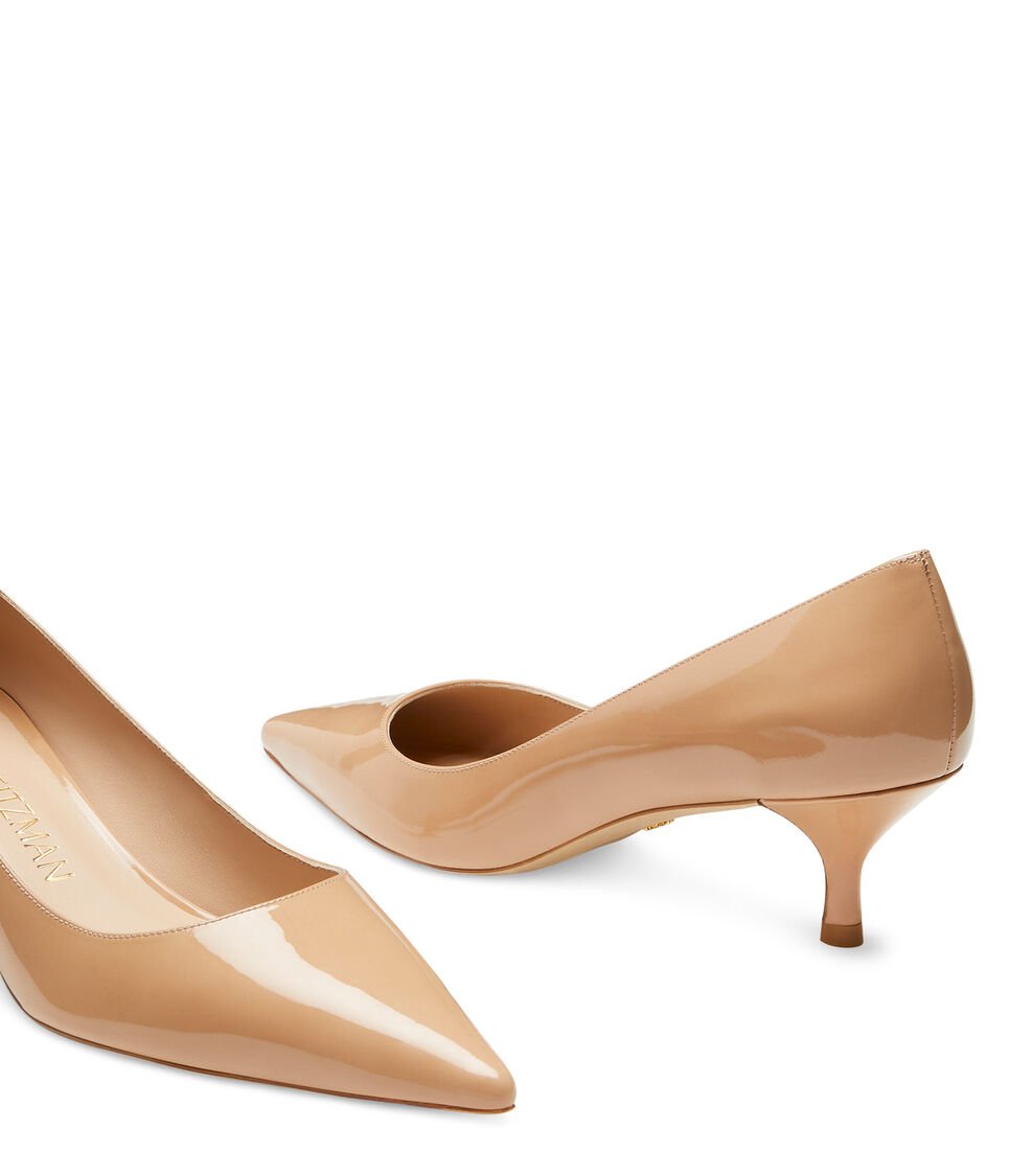 Stuart Weitzman STUART KITTEN PUMP En ADOBE De Mujer | Stuart Weitzman®