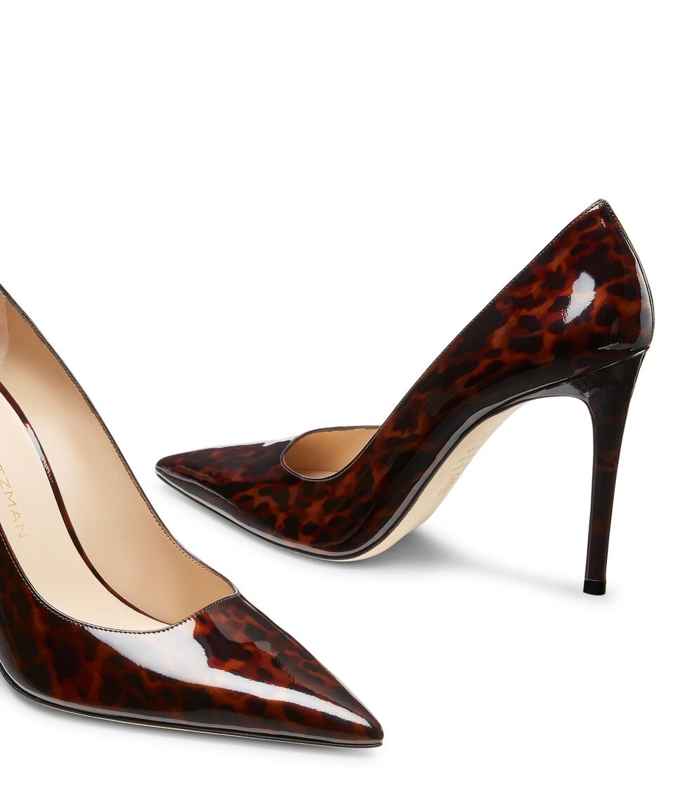 Stuart Weitzman STUART POWER 100 PUMP En MARRÓN OSCURO De Mujer | Stuart Weitzman®
