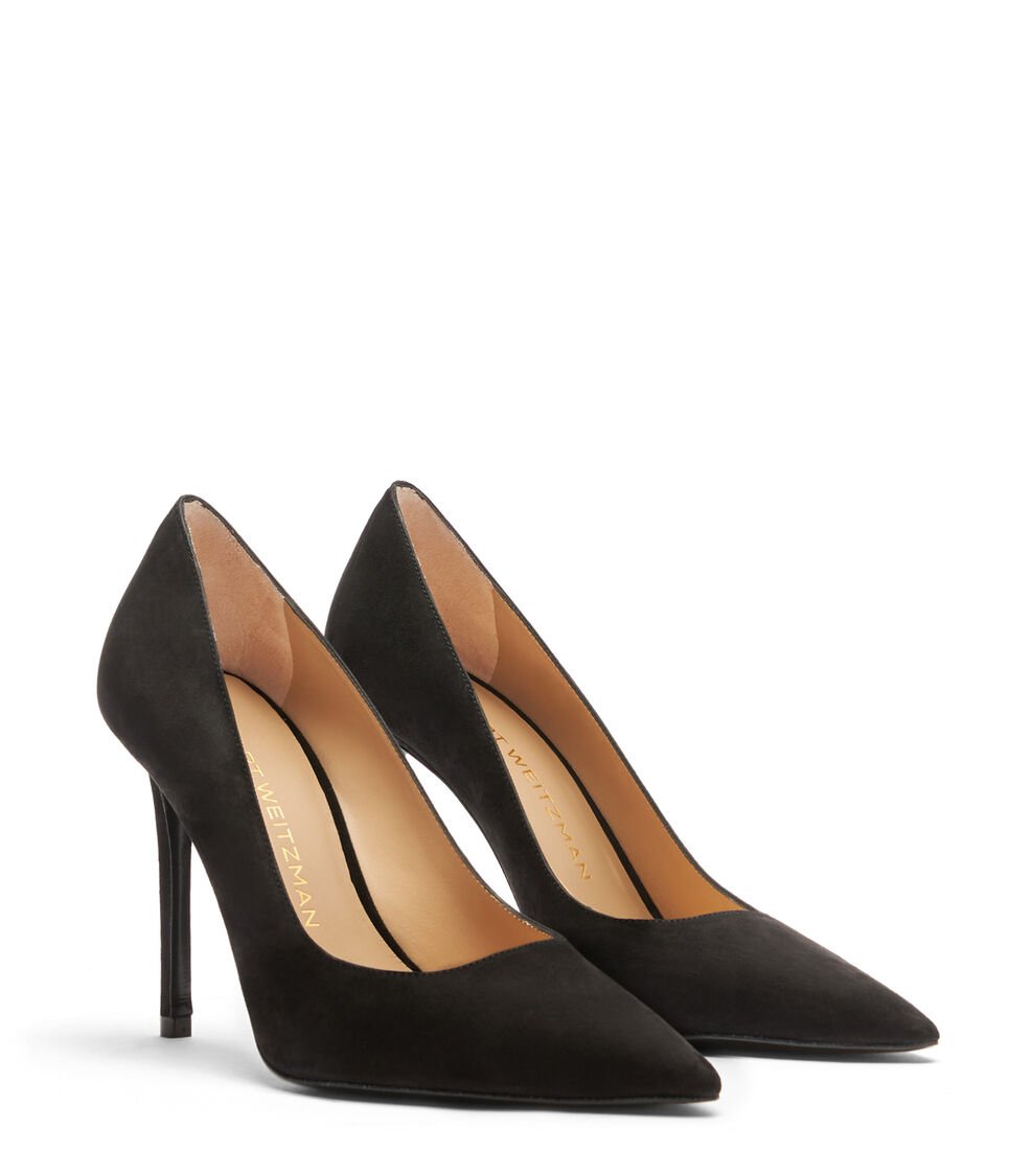Stuart Weitzman STUART POWER 100 PUMP En NEGRO De Mujer | Stuart Weitzman®