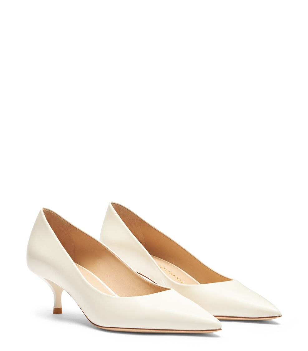 Stuart Weitzman STUART POWER 50 En CREMA De Mujer | Stuart Weitzman®