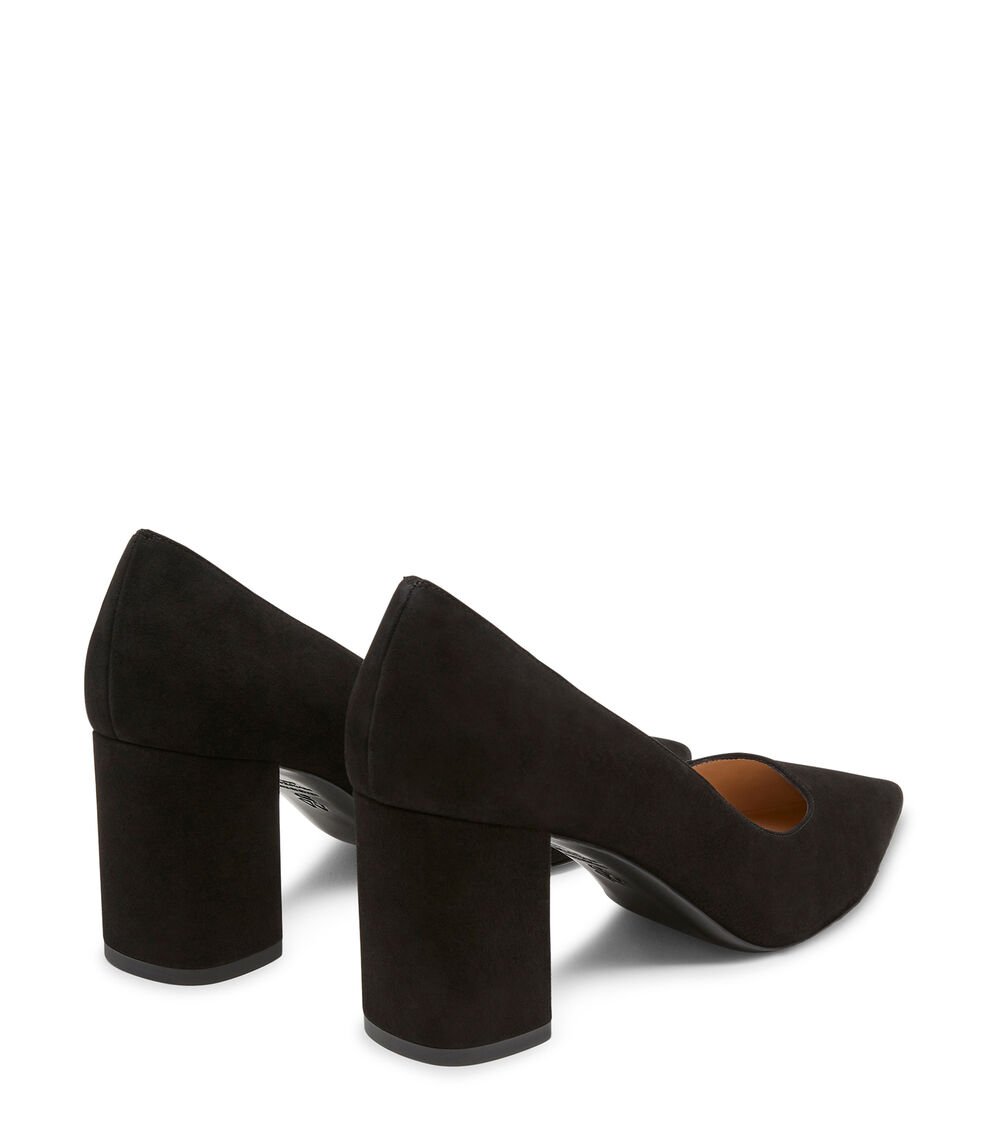 Stuart Weitzman STUART POWER 75 BLOCK PUMP En NEGRO De Mujer | Stuart Weitzman®