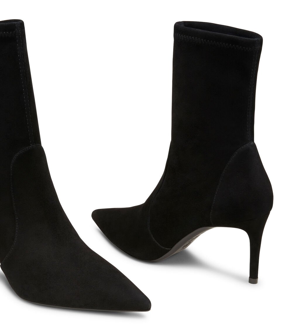 Stuart Weitzman STUART POWER 75 BOOTIE En NEGRO De Mujer | Stuart Weitzman®