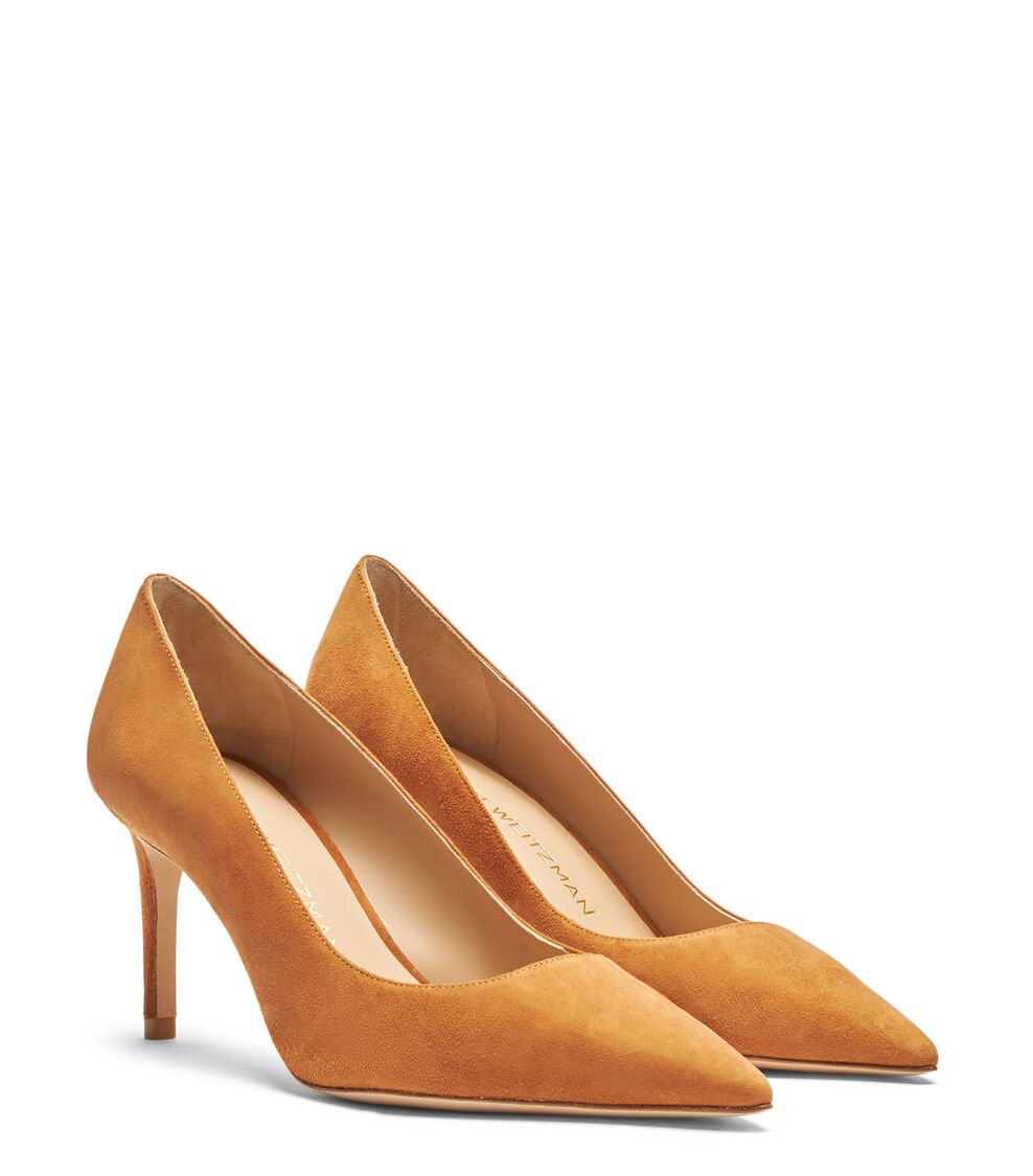 Stuart Weitzman STUART POWER 75 PUMP En AVELLANA De Mujer | Stuart Weitzman®