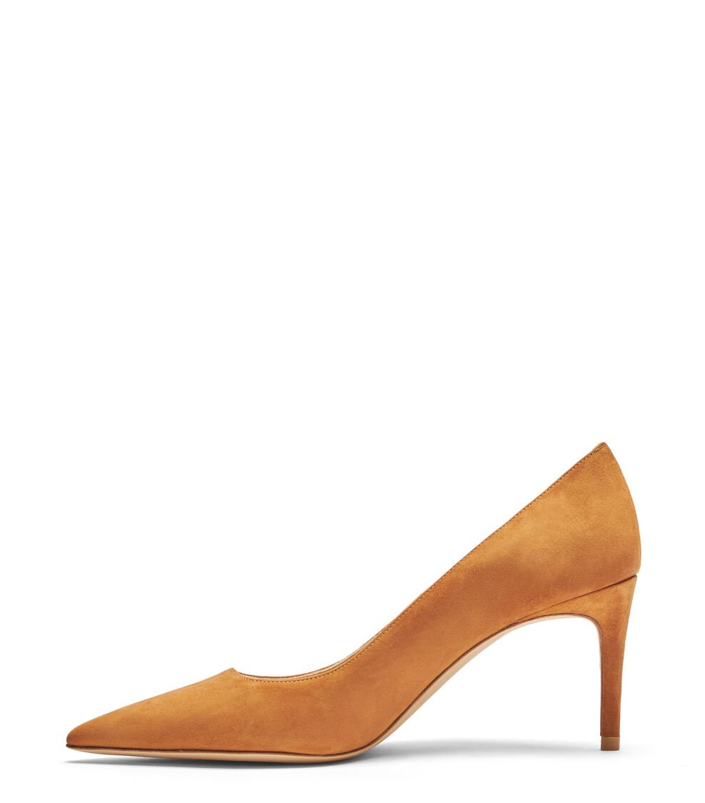 Stuart Weitzman STUART POWER 75 PUMP En AVELLANA De Mujer | Stuart Weitzman®