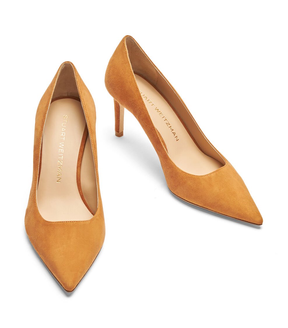 Stuart Weitzman STUART POWER 75 PUMP En AVELLANA De Mujer | Stuart Weitzman®