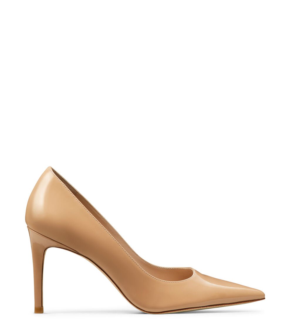 Stuart Weitzman STUART POWER 85 PUMP en ADOBE de Mujer | Stuart Weitzman®