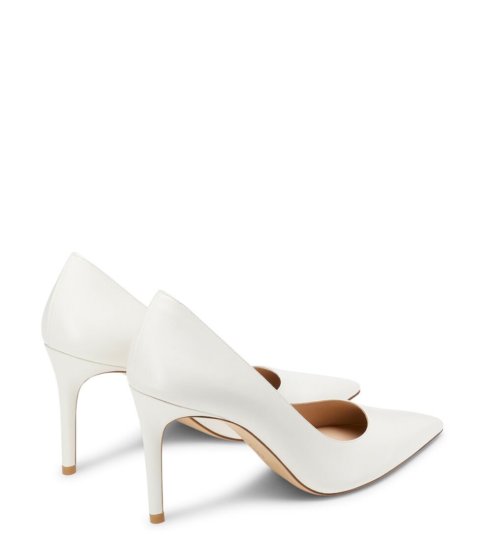 Stuart Weitzman STUART POWER 85 PUMP En CREMA De Mujer | Stuart Weitzman®