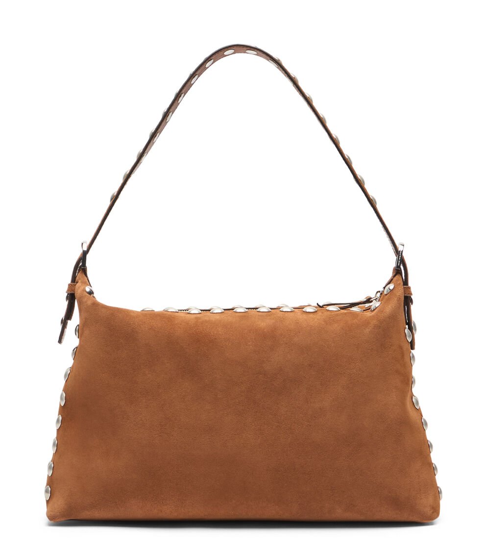 Stuart Weitzman STUART STUD SHOULDER BAG En FOX De Mujer | Stuart Weitzman®
