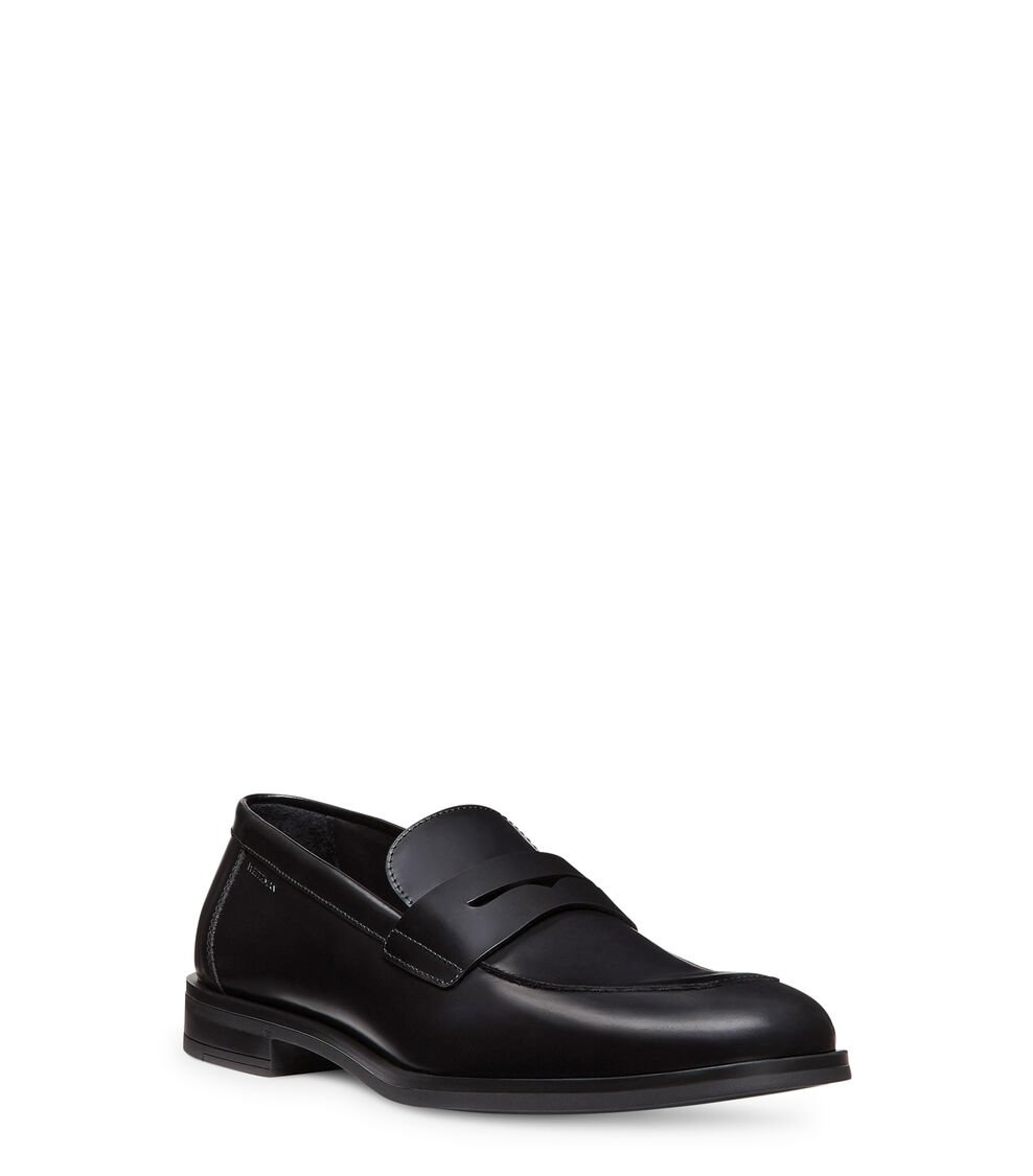 Stuart Weitzman SW CLUB CLASSIC PENNY LOAFER En NEGRO De Mujer | Stuart Weitzman®
