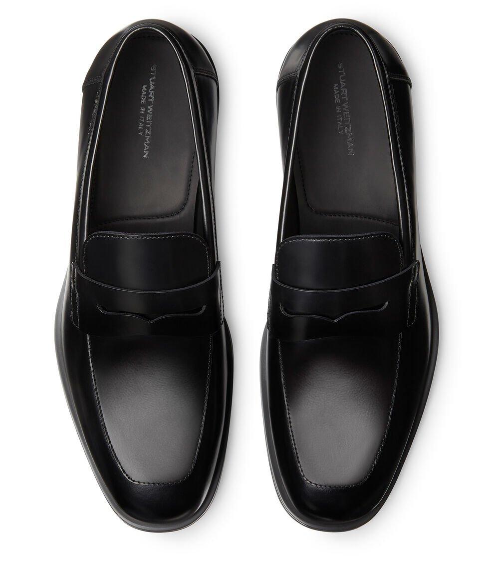 Stuart Weitzman SW CLUB CLASSIC PENNY LOAFER En NEGRO De Mujer | Stuart Weitzman®