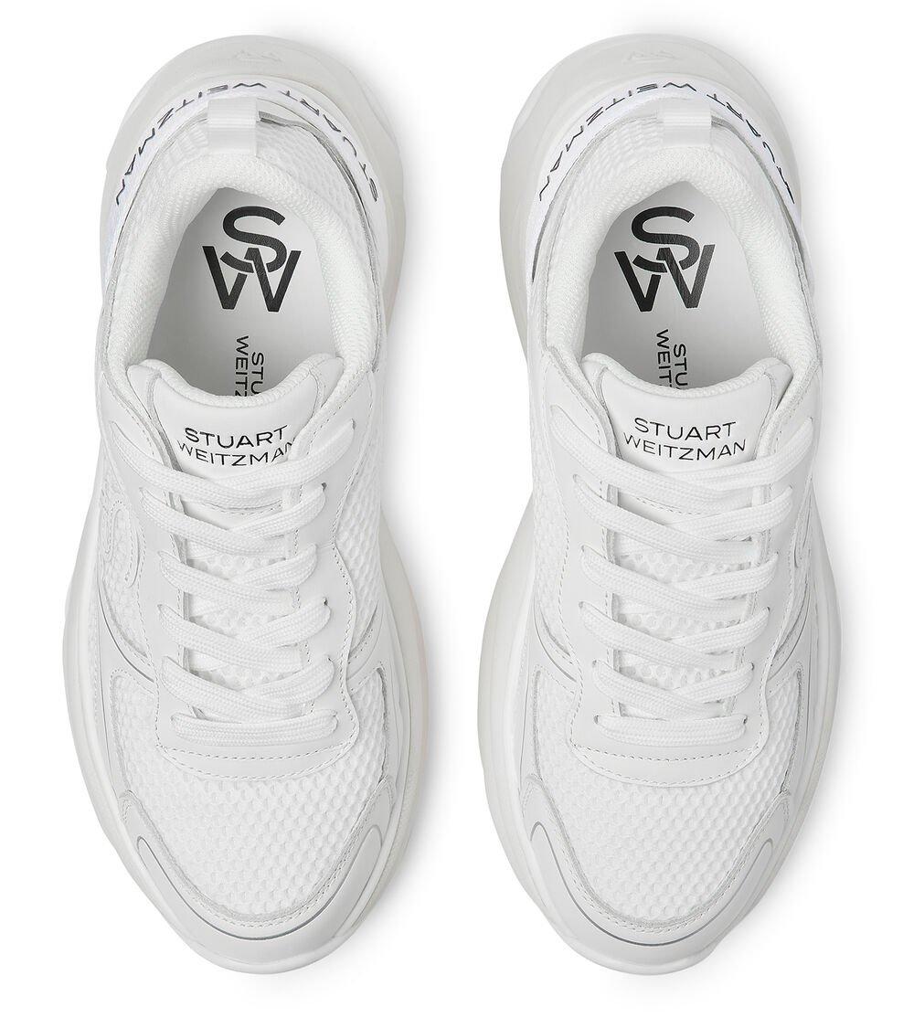 Stuart Weitzman SW TRAINER En BLANCO De Mujer | Stuart Weitzman®