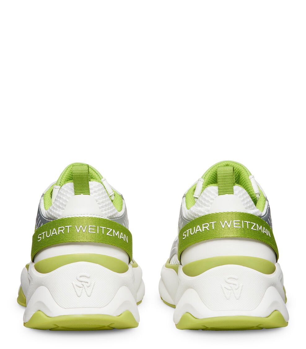 Stuart Weitzman SW TRAINER En BLANCO De Mujer | Stuart Weitzman®