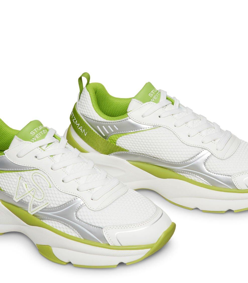 Stuart Weitzman SW TRAINER En BLANCO De Mujer | Stuart Weitzman®