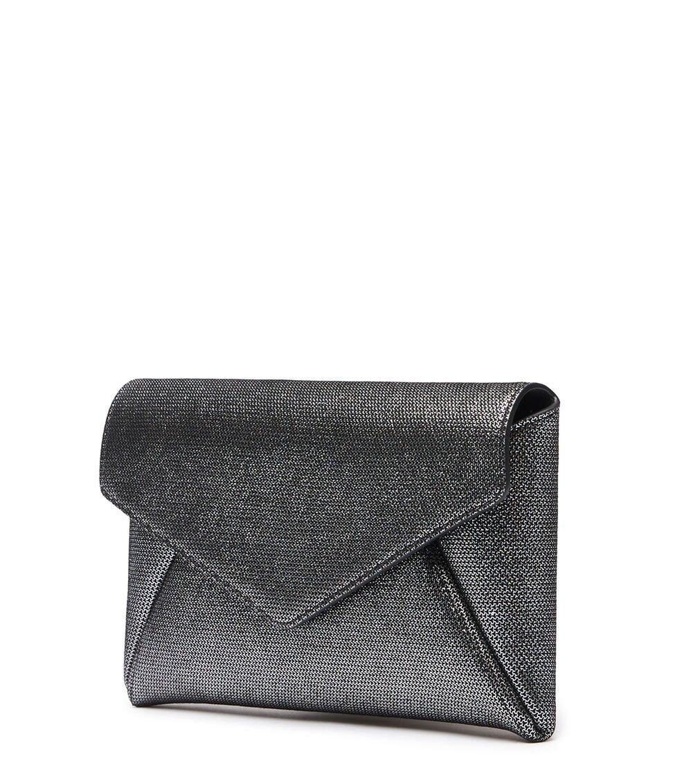 Stuart Weitzman THE LOVELETTER MINI CLUTCH En STEEL De Mujer | Stuart Weitzman®