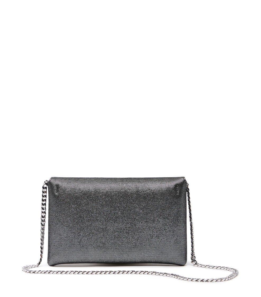 Stuart Weitzman THE LOVELETTER MINI CLUTCH En STEEL De Mujer | Stuart Weitzman®