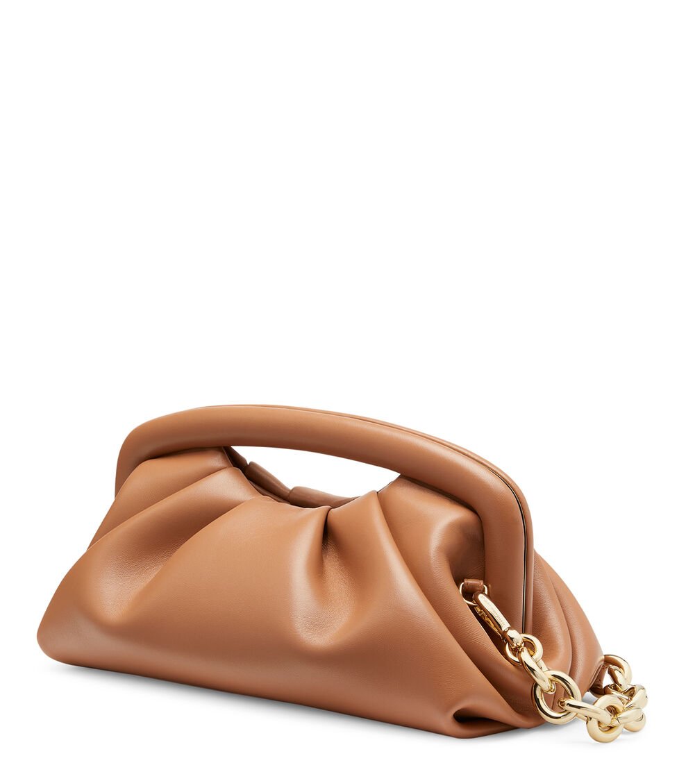 Stuart Weitzman THE MODA FRAME POUCH En TOSTADO De Mujer | Stuart Weitzman®