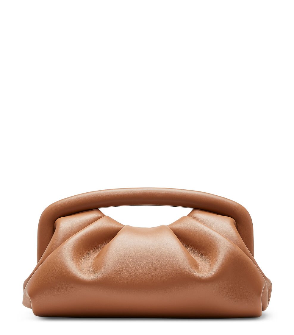 Stuart Weitzman THE MODA FRAME POUCH en TOSTADO de Mujer | Stuart Weitzman®