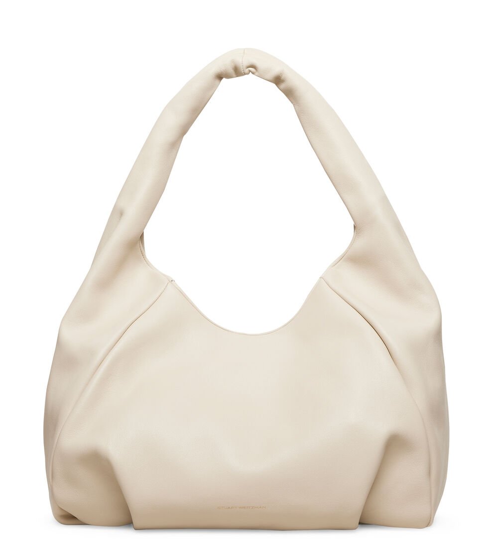 Stuart Weitzman THE MODA HOBO BAG en AVENA de Mujer | Stuart Weitzman®