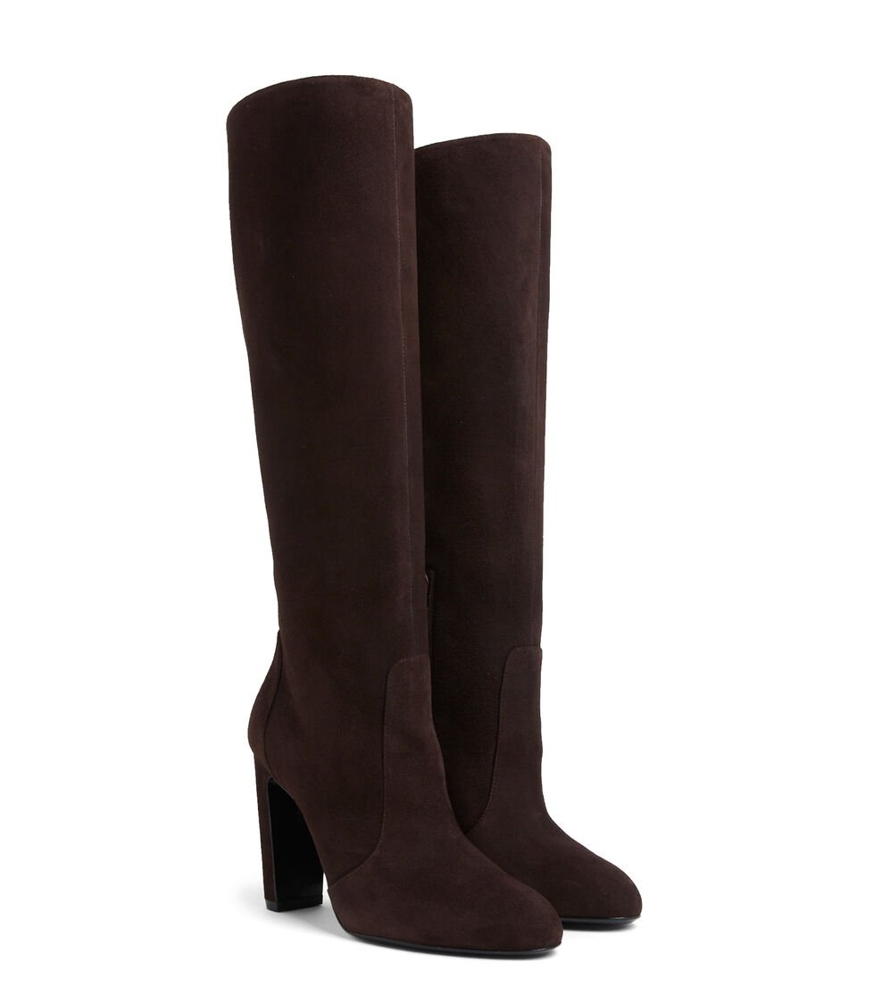 Stuart Weitzman VIDA 100 KNEE-HIGH BOOT En ÉBANO De Mujer | Stuart Weitzman®