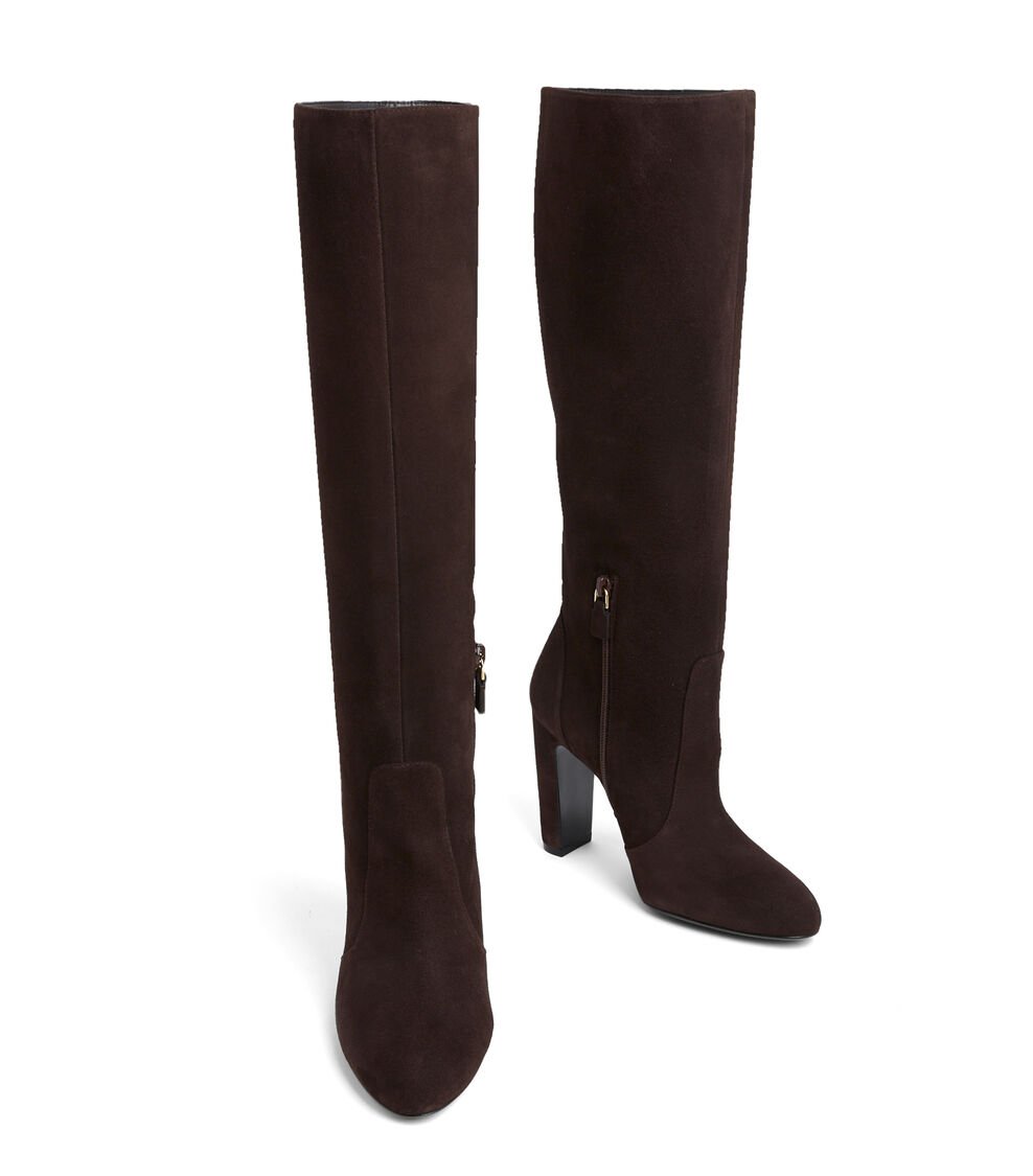 Stuart Weitzman VIDA 100 KNEE-HIGH BOOT En ÉBANO De Mujer | Stuart Weitzman®