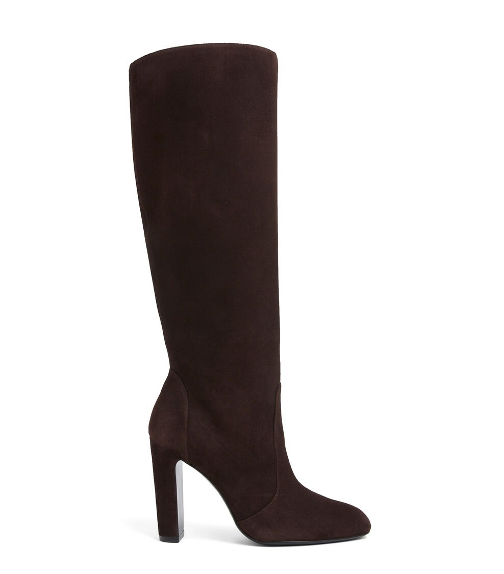 Stuart Weitzman VIDA 100 KNEE-HIGH BOOT en ÉBANO de Mujer | Stuart Weitzman®