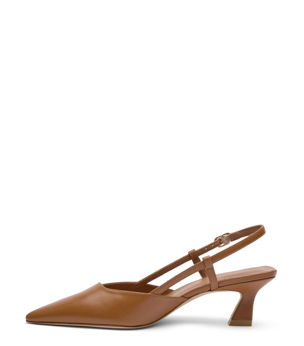 Stuart Weitzman VINNIE 50 SLINGBACK En AVELLANA De Mujer | Stuart Weitzman®