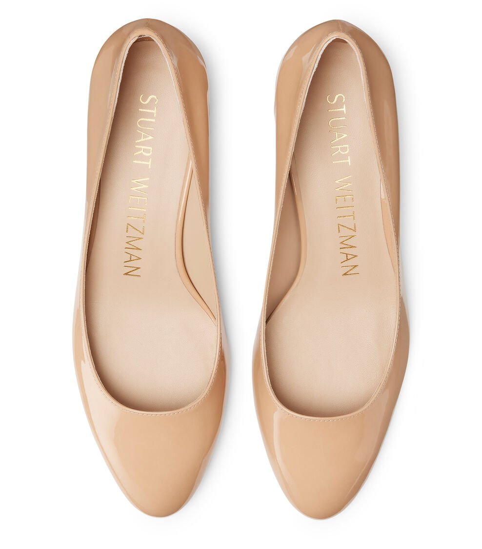 Stuart Weitzman VIVIENNE 35 PUMP En ADOBE De Mujer | Stuart Weitzman®