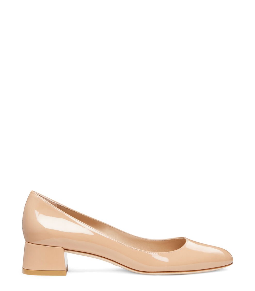 Stuart Weitzman VIVIENNE 35 PUMP en ADOBE de Mujer | Stuart Weitzman®