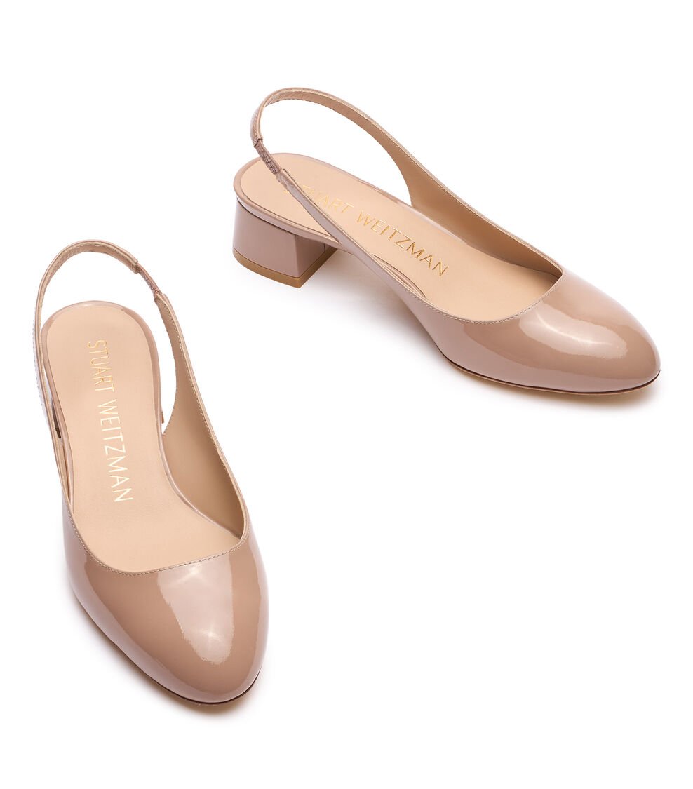 Stuart Weitzman VIVIENNE 35 SLINGBACK En GAMUZA De Mujer | Stuart Weitzman®