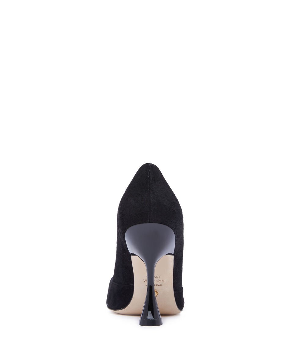 Stuart Weitzman XCURVE 100 PUMP En NEGRO De Mujer | Stuart Weitzman®