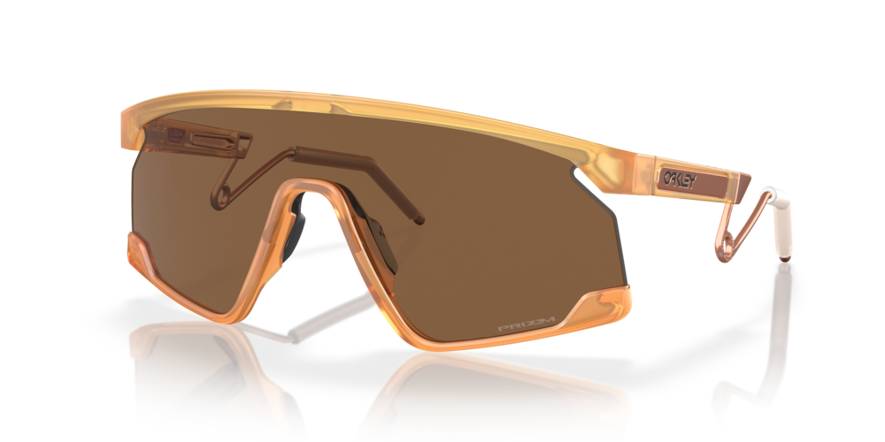 Oakley Gafas de sol BXTR Metal en Prizm Bronze Matte Transparent Light Curry