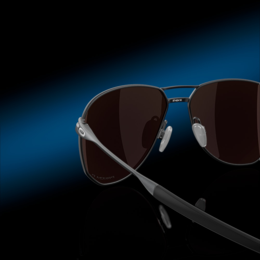 Oakley Gafas De Sol Contrail TI En Prizm Sapphire Polarized Satin Light Steel