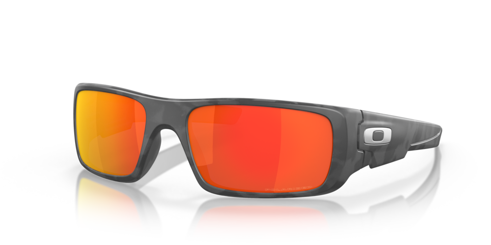 Oakley Gafas de sol Crankshaft™ en Ruby Iridium Polarized Matte Black Camo