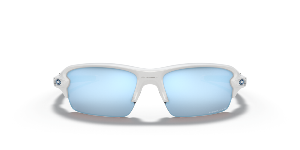 Oakley Gafas De Sol Flak® XS (Youth Fit) En Prizm Deep Water Polarized Polished White