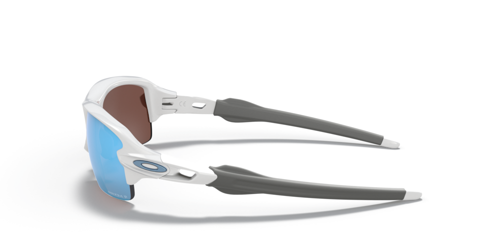 Oakley Gafas De Sol Flak® XS (Youth Fit) En Prizm Deep Water Polarized Polished White