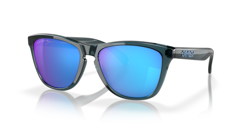 Oakley Gafas de sol Frogskins™ en Prizm Sapphire Polarized Crystal Black