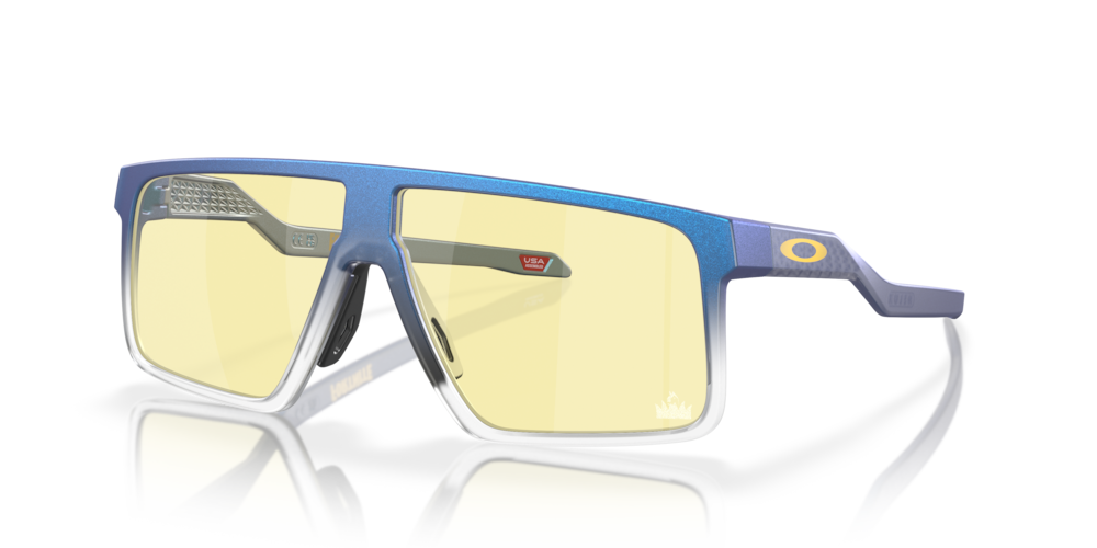 Oakley Gafas de sol Oakley X Fortnite Helux en Prizm Gaming™ 2.0 Matte Cyan & Blue & Clear Shift