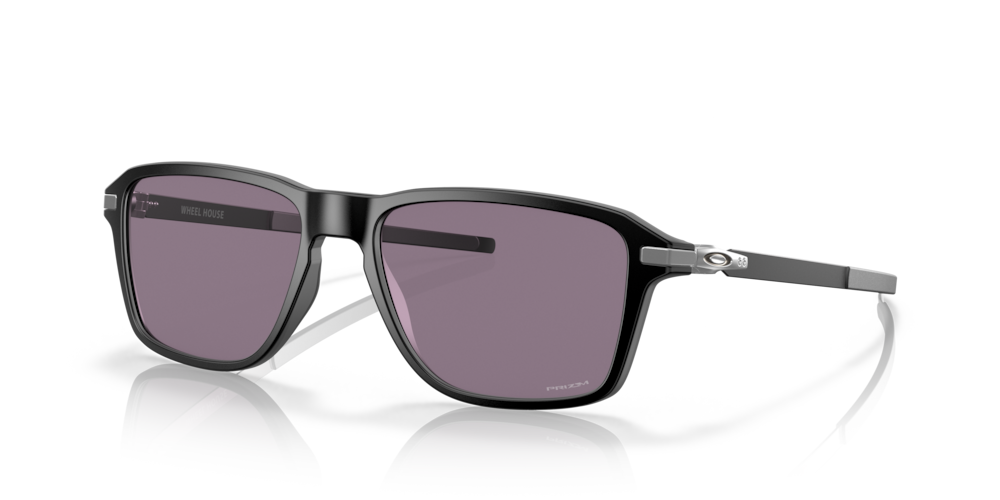 Oakley Gafas de sol Wheel House en Prizm Grey Satin Black