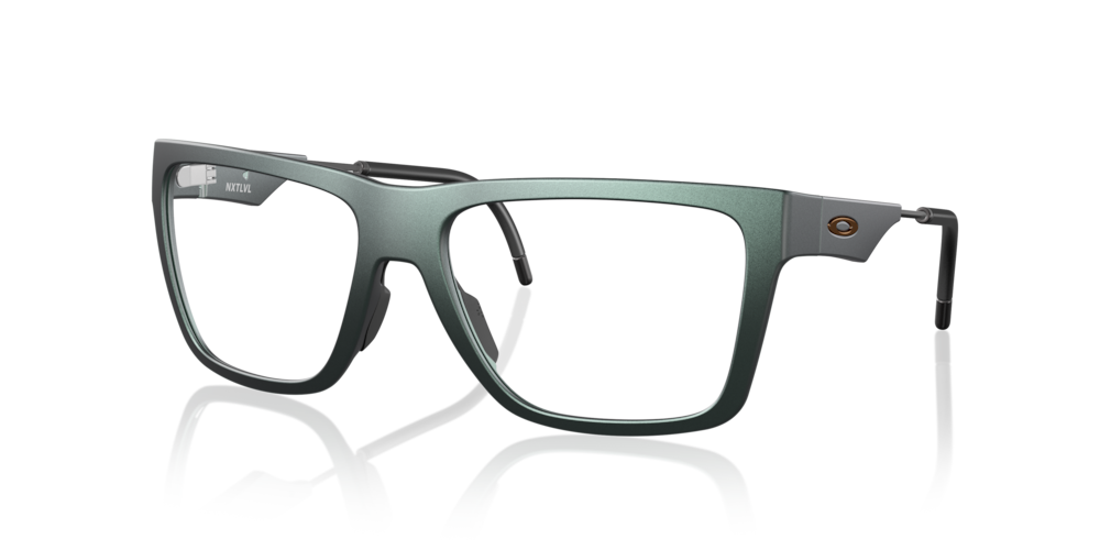 Oakley Gafas de vista NXTLVL en Matte Dark Silver/Blue Colorshift