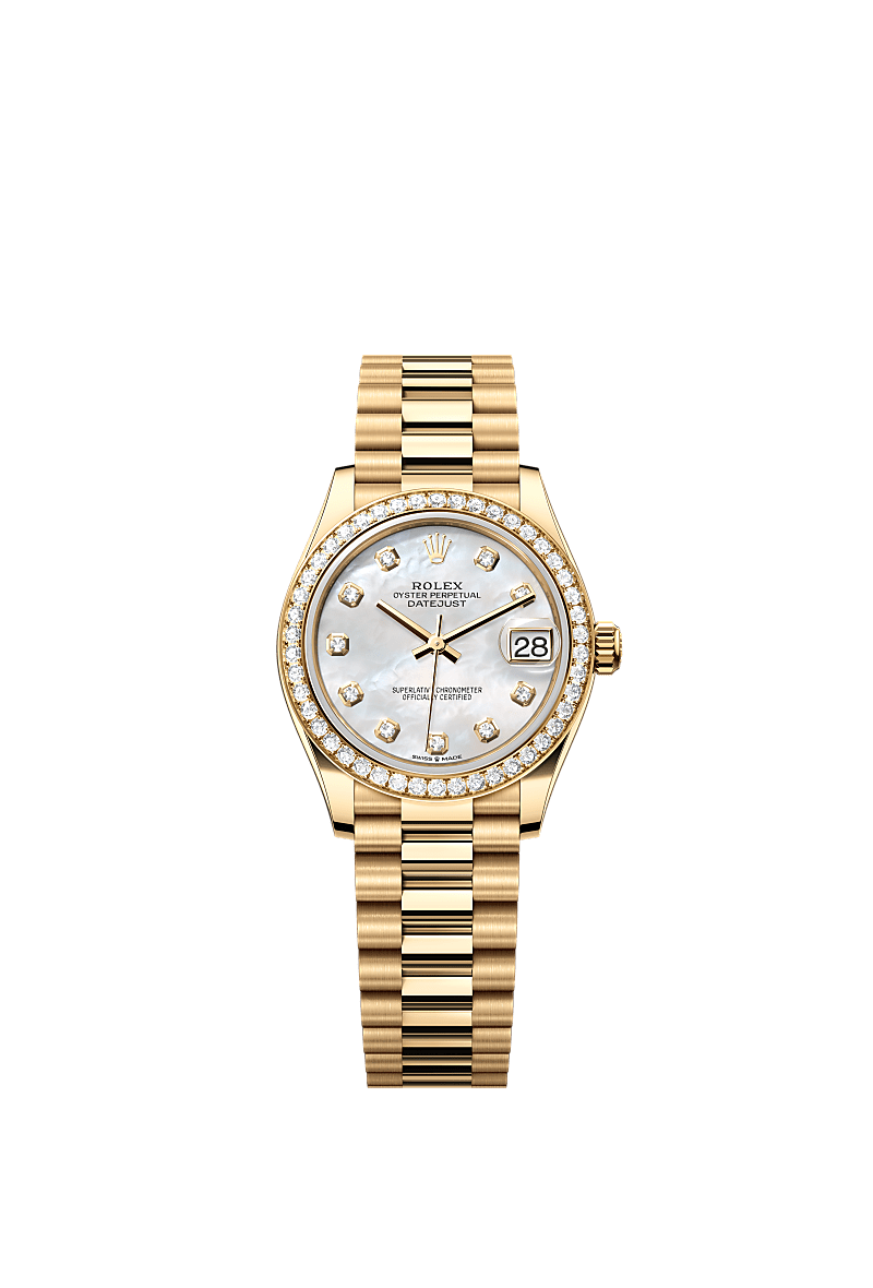 Rolex Reloj Rolex Datejust 31: oro amarillo de 18 quilates